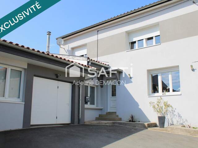 Maison village 3 chambres, garage et jardin — photo du bien