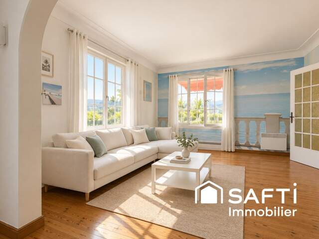 Maison de plain-pied avec jardin et vue collines — photo du bien