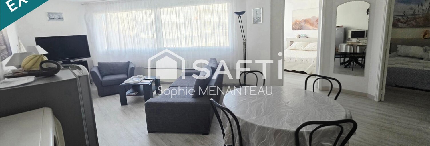Appartement 3 Pièces 60 m² à vendre à Le Touquet-Paris-Plage (62520)