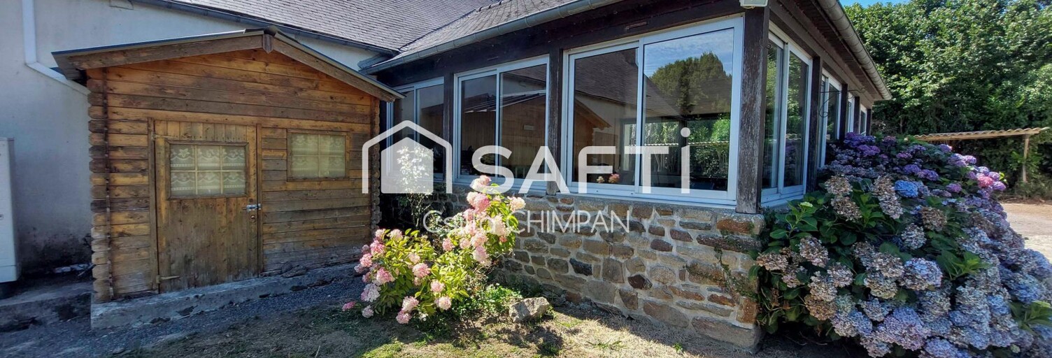 Maison 6 Pièces 136 m² à vendre à Pont-Melvez (22390)