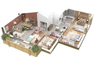 Appartement 5 Pièces 108 m² à vendre à Saint-Jean-de-Sixt (74450)