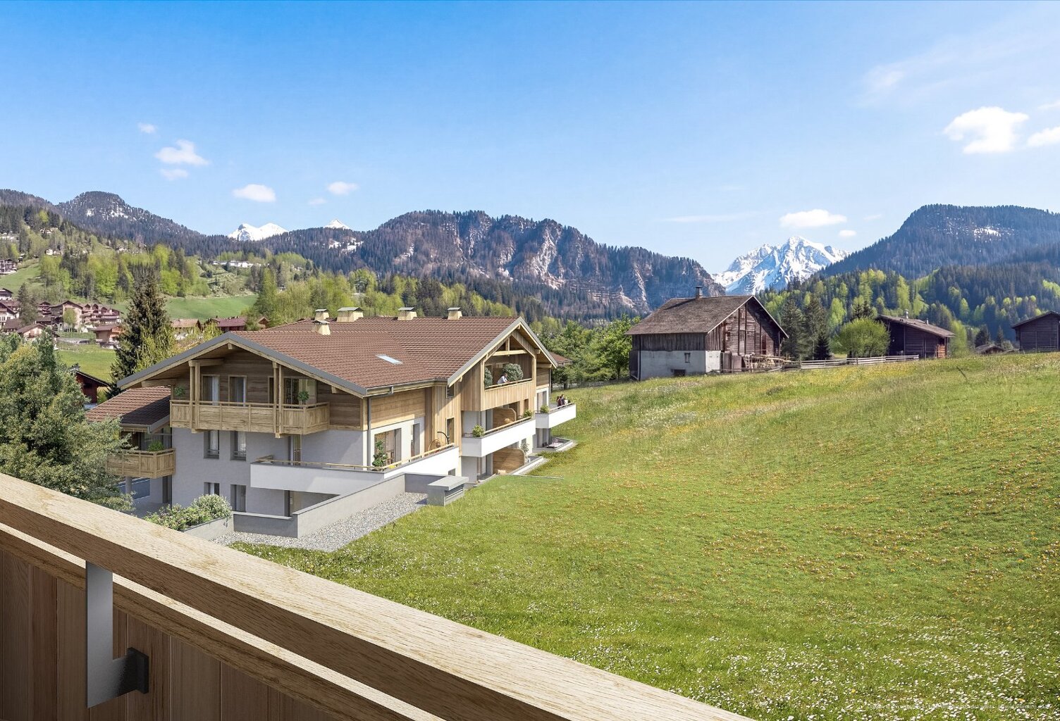 À VENDRE  Appartement T2 au cur des Aravis - SAINT JEAN DE SIXT - LES FRARES 1823 — photo 1