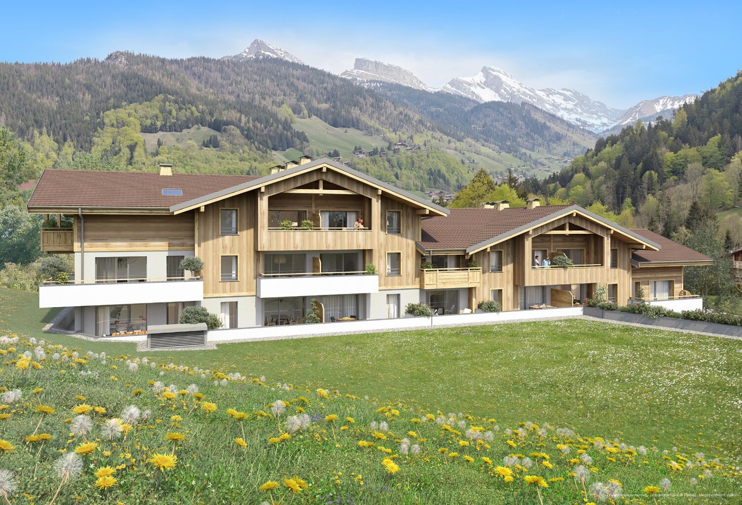 À VENDRE  Appartement T4 au cur des Aravis - SAINT JEAN DE SIXT - LES FRARES 1823 — photo 1