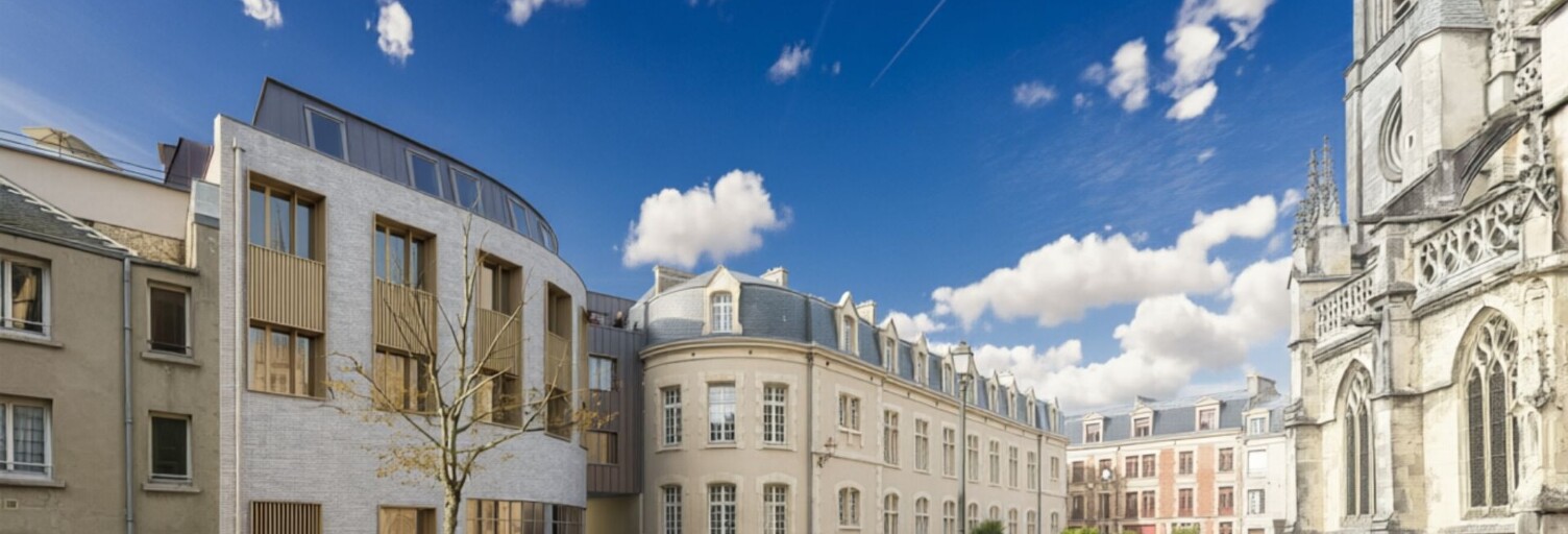 Appartement neuf T1, T2, T3 Pièce 26 à 53 m² à vendre à Cherbourg-en-Cotentin (50100)