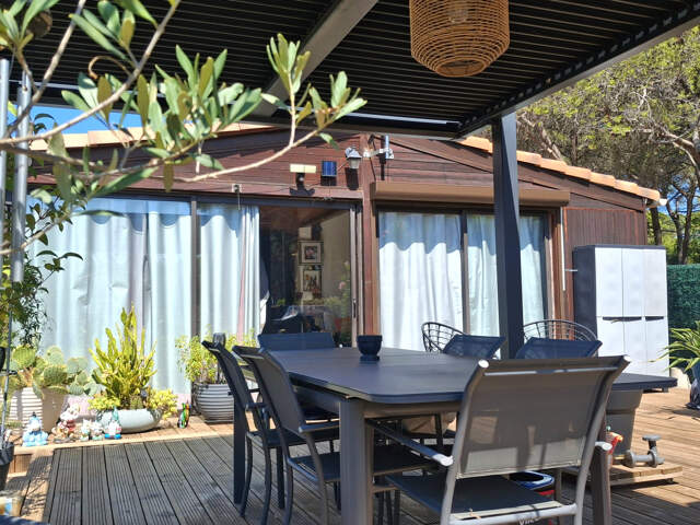 Maison individuelle de loisir type chalet de 55m2 avec jardi — photo du bien