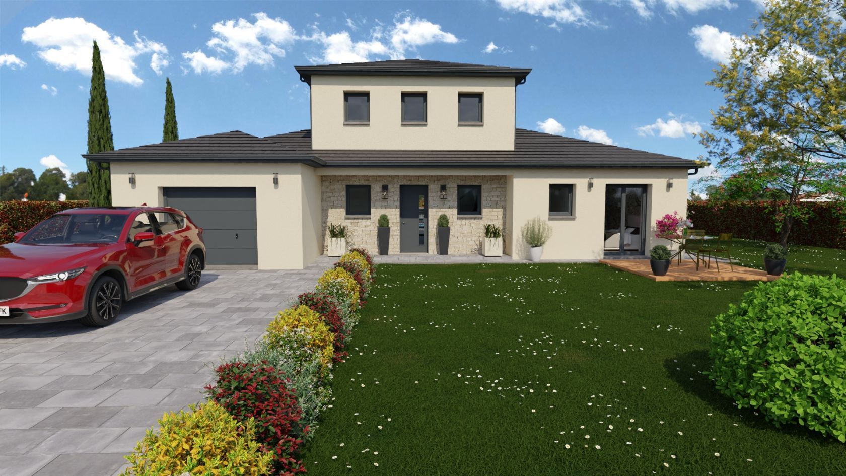 Projet de construction d'une maison 131 m² avec terrain à PARENT (63)