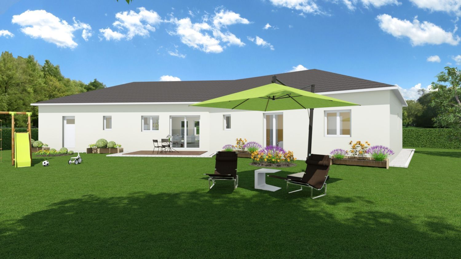 Projet de construction d'une maison 142 m² avec terrain à PARENT (63)