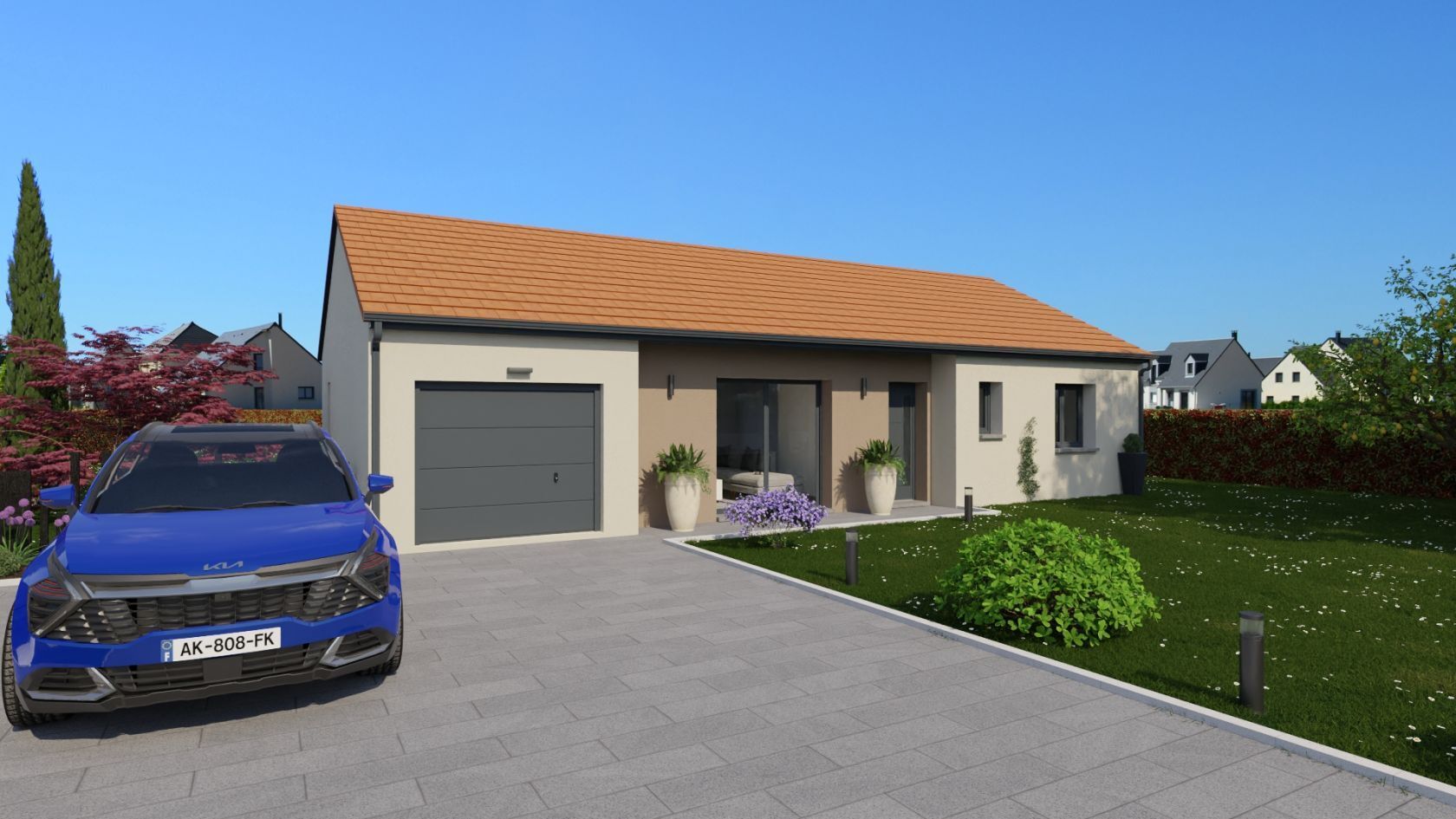 Projet de construction d'une maison 98 m² avec terrain à PERIGNAT-SUR-ALLIER (63)