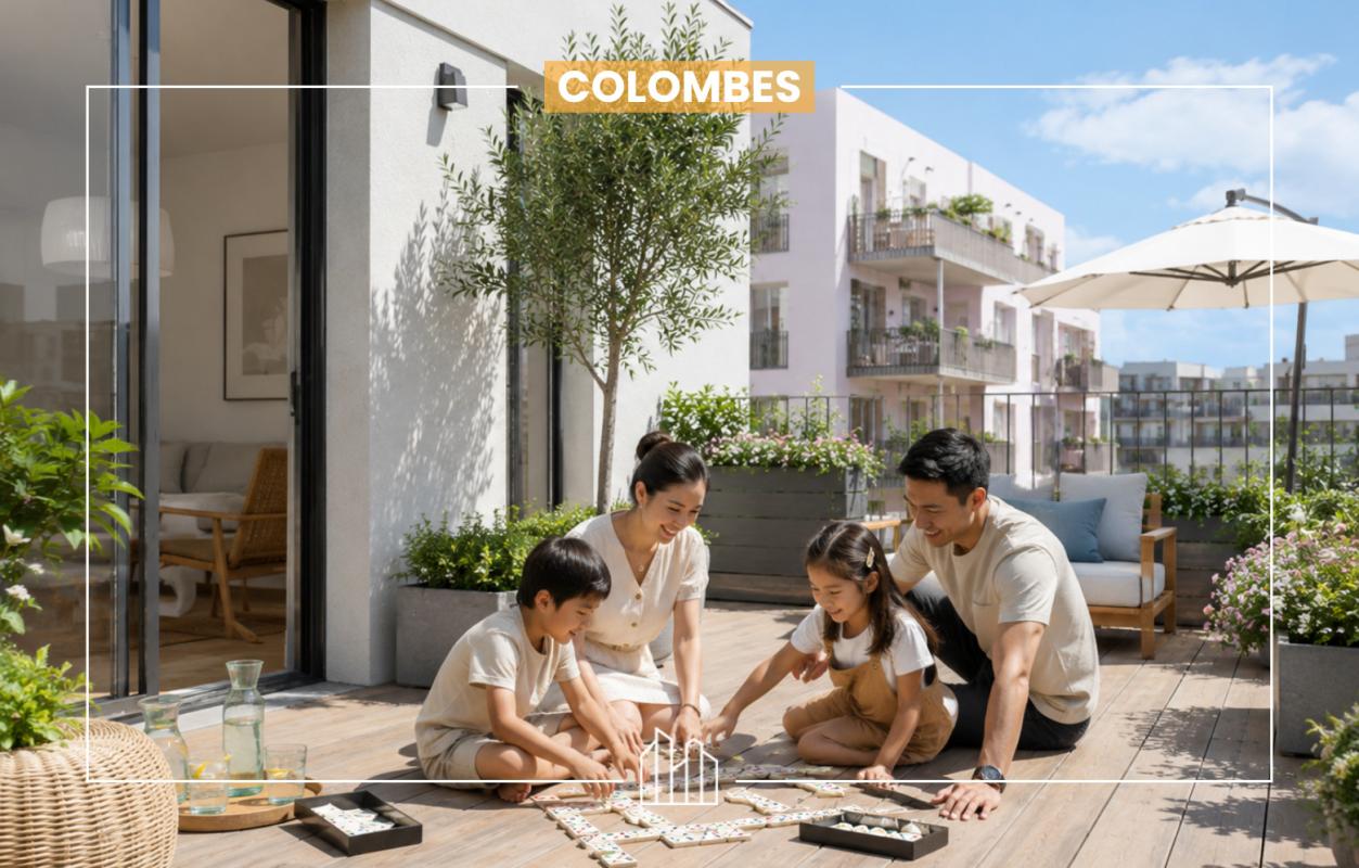 Appartement  T4 à vendre Colombes 92700