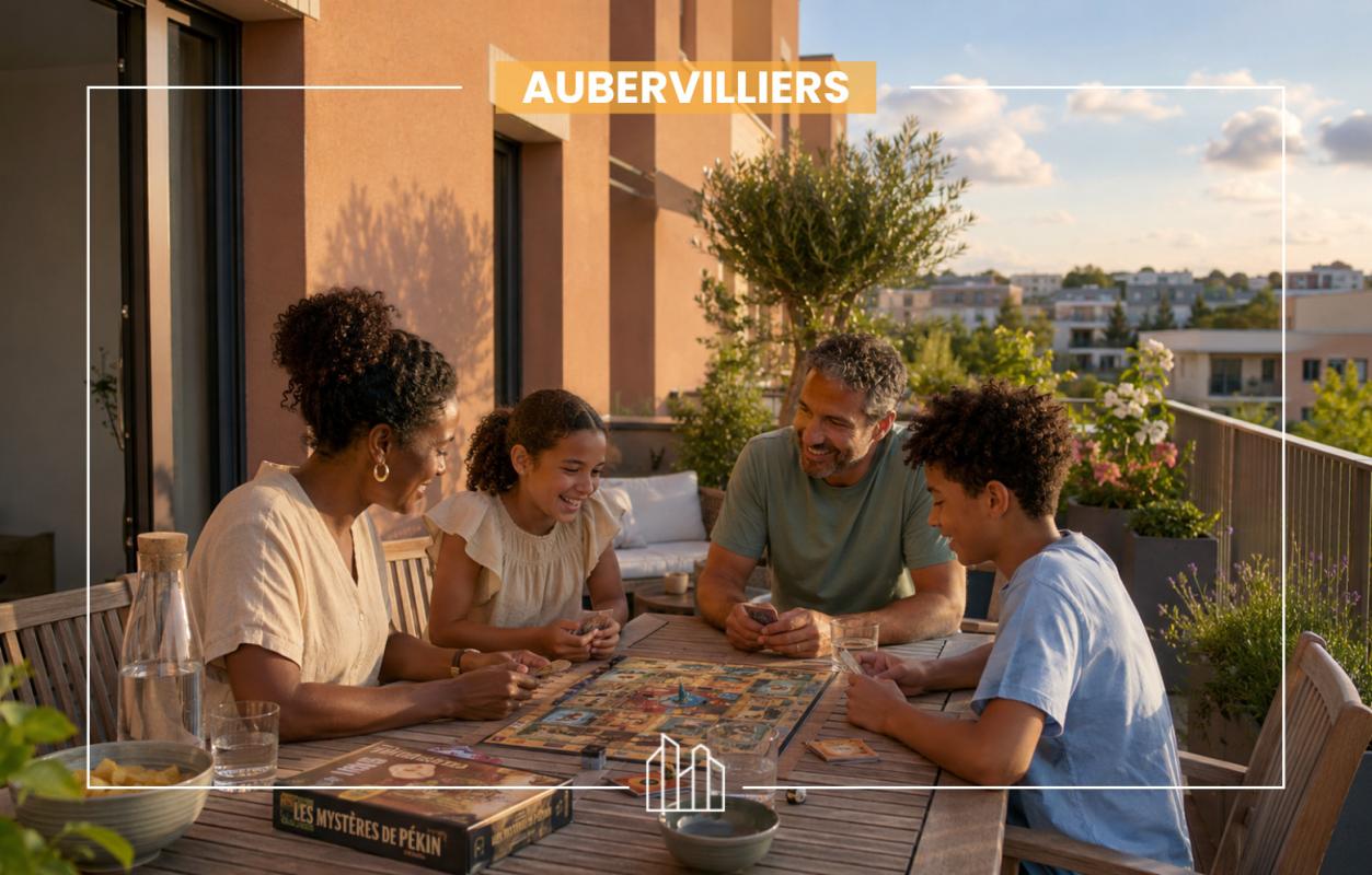 Appartement  T4 à vendre Aubervilliers 93300