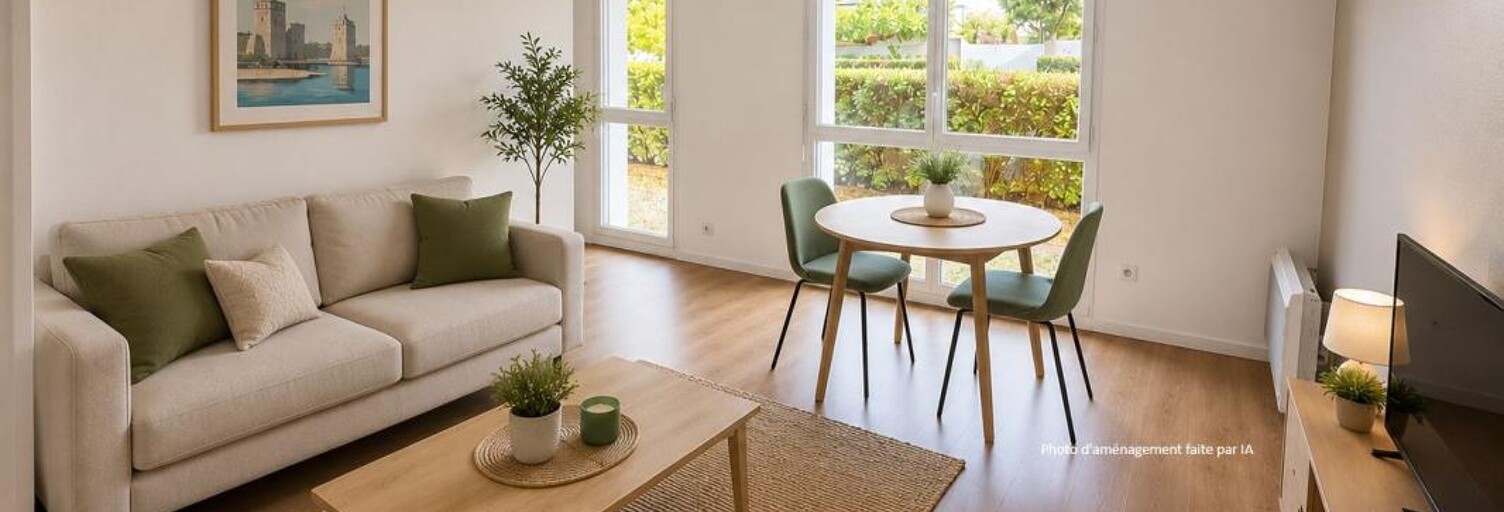 Appartement 2 Pièces 41 m² à vendre à Aytré (17440)