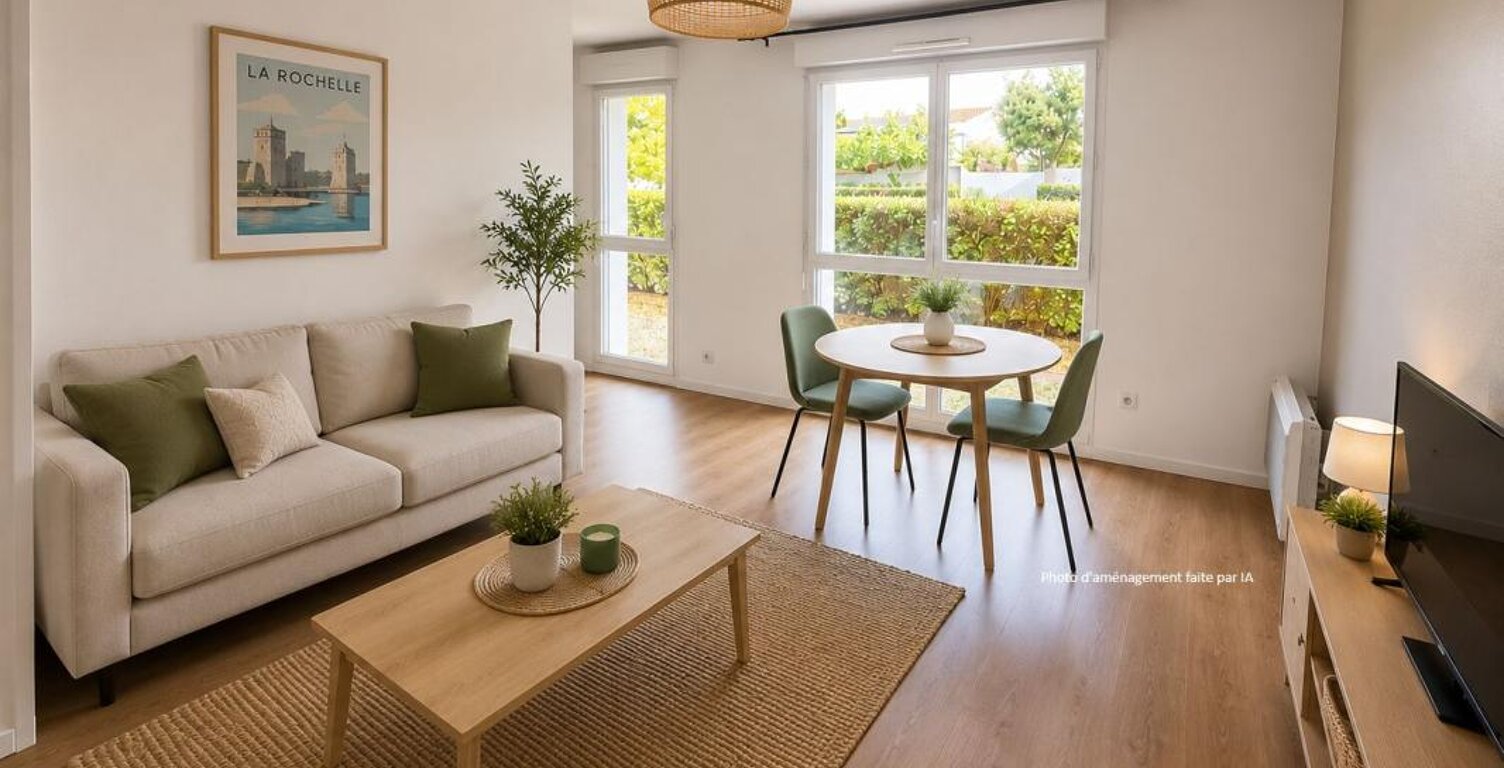 Appartement T2 de 42 m² – Résidence sécurisée – Aytré, aux portes de La Rochelle — photo 1