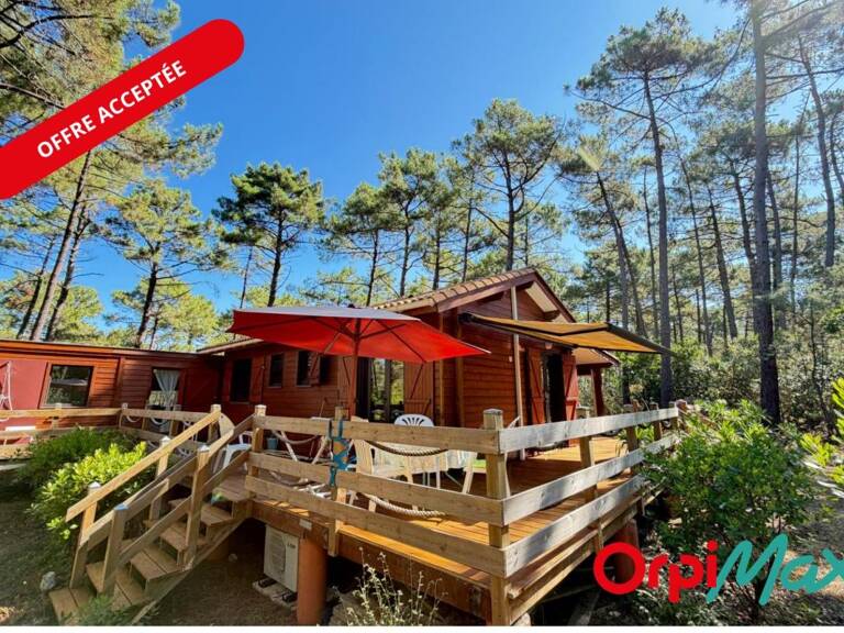 Chalet entièrement rénové en VIAGER OCCUPÉ - Domaine résidentiel naturiste de La Jenny — photo 1