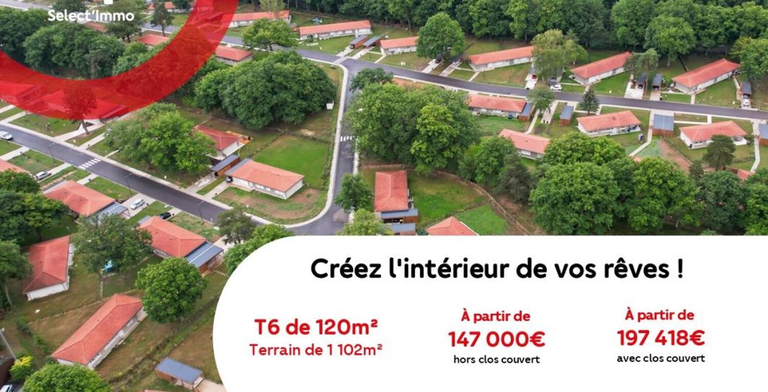 À RÉHABILITER - Maison plain-pied de 120 m² : 4 chambres + 1 bureau — photo 1