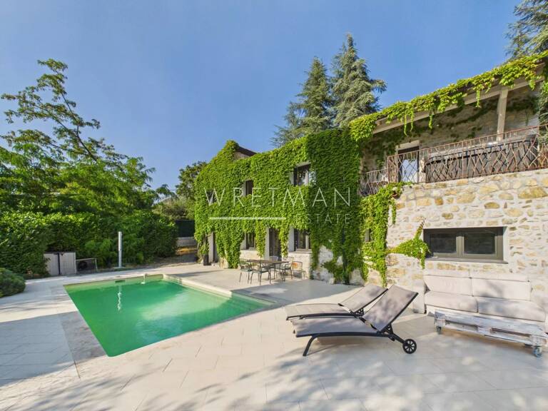 Maison en pierre avec piscine, jacuzzi et panorama exceptionnel — photo 1