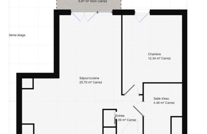 Appartement de 44m2 à louer sur Dax — photo 2