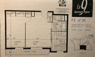 Appartement 2 Pièces 49 m² à louer à Clermont-Ferrand (63000)