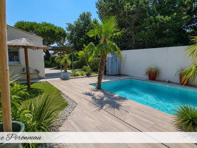 La Rochelle – Élégante maison contemporaine 4ch de plain-pied avec piscine, au calme absolu — photo du bien