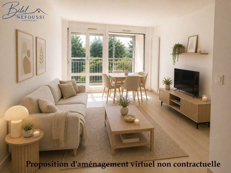 Lyon 5ᵉ – Champvert | T3 de 79,2 m² avec 2 loggias, parking et cave — photo 1