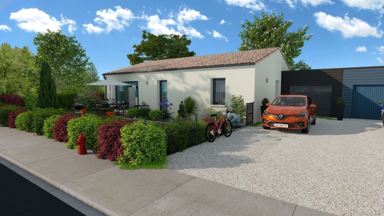 Projet de construction d'une maison 94.35 m² avec terrain à SAINT-PARDOUX (63)