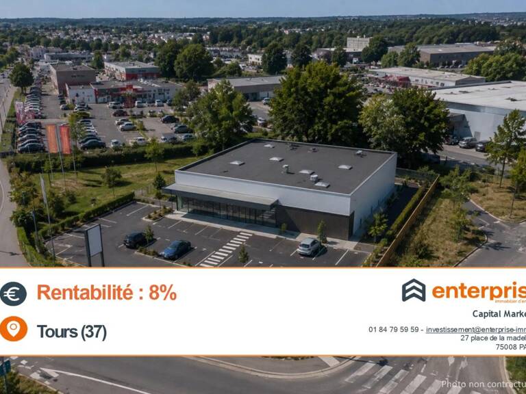 OPPORTUNITÉ D'INVESTISSEMENT - COMMERCE ALIMENTAIRE - RENDEMENT 8% - TOURS (37) — photo 1