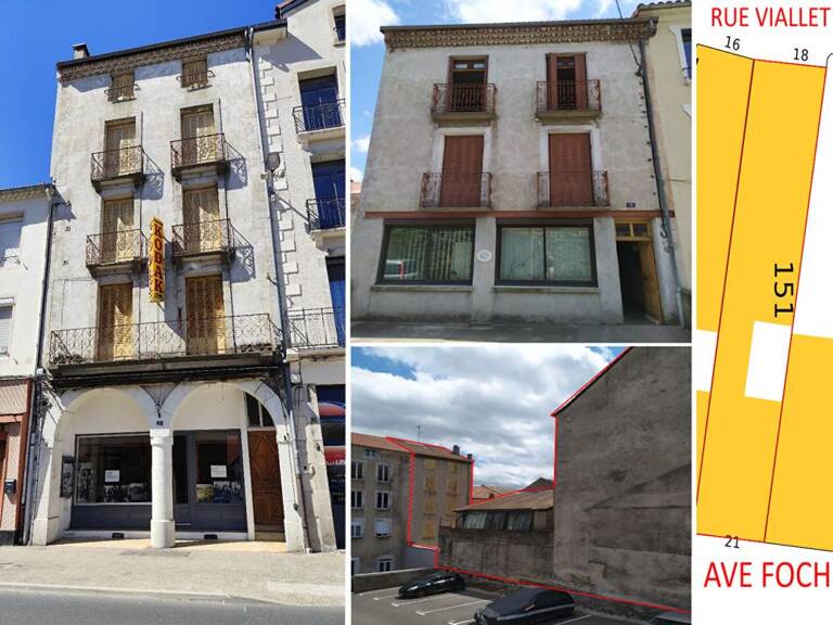 2 immeubles Ensemble immobilier avec plus de 830 m² exploitables. Fort potentiel de rentabilité — photo 1