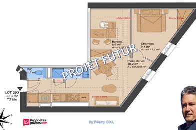 Appartement 1 pièces 208825 €