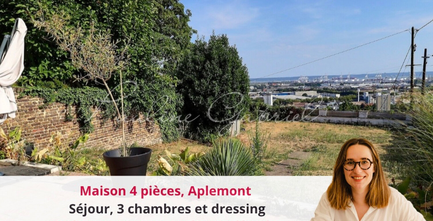 Maison 4 pièces, 3 chambres, jardin et terrasse, quartier Aplemont, Le Havre — photo 1