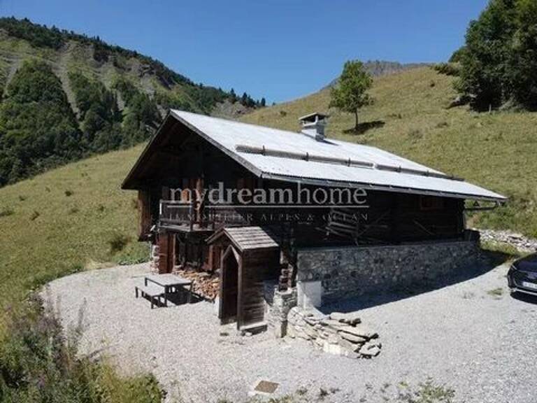 RARE ! EXCLUSIVITE : CHALET D ALPAGE VUE MONT BLAN — photo 1