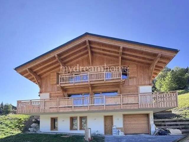 Très beau chalet sur les hauteurs à Praz-Sur-Arly — photo du bien