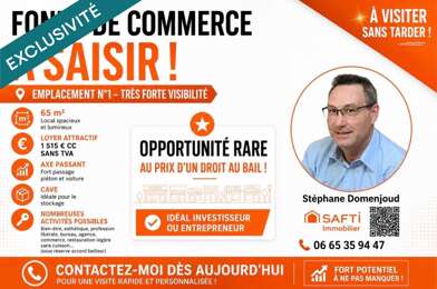 Commerce 3 pièces 59900 €