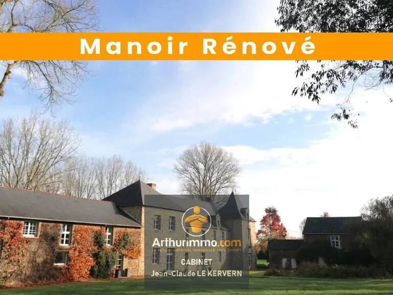 Entre Rennes & Dinan, Manoir rénové à vendre — photo 1