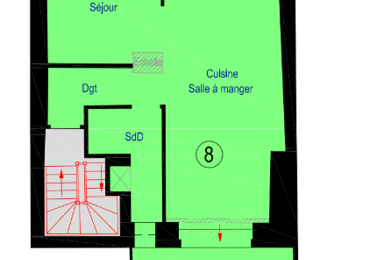 Appartement 3 pièces 113000 €