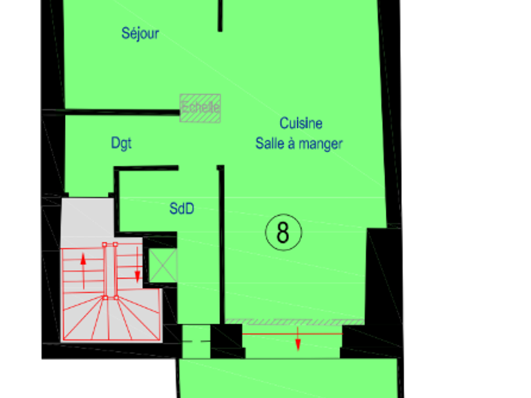 Vente Appartement 3 pièces — photo 1
