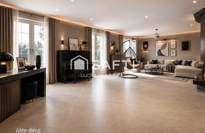 A GAGNY 93220 Maison de  202 m², 8 pièces, 5 chambres,  une cuisine fermée construite sur un terrain de 594m2 — photo 3