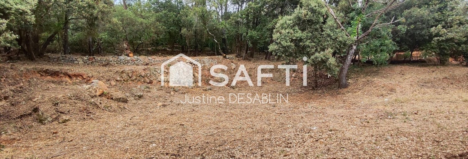 Terrain  2000 m² à vendre à Sillans-la-Cascade (83690)