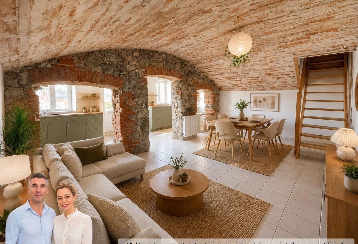 Duplex de charme au cœur de La Bridoire — photo 1