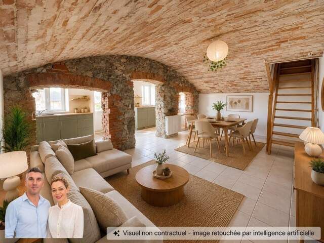 Duplex de charme au cœur de La Bridoire — photo du bien