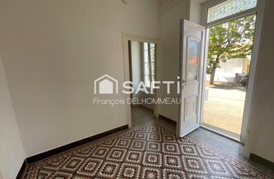 Maison mitoyenne 91m2, 2 chambres, bureau 18m2 et terrain clôturé — photo du bien