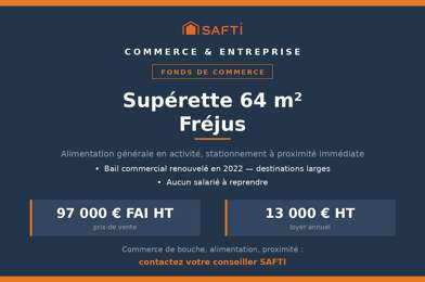 Commerce 2 pièces 97000 €