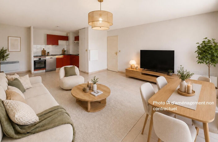 Appartement T3 lumineux avec balcon, ascenseur et parking -T — photo 3