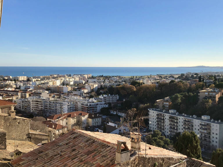 HAUT DE CAGNES dernier étage duplex 3 pièces — photo 1