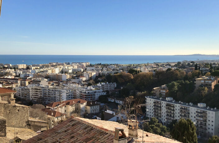 HAUT DE CAGNES dernier étage duplex 3 pièces — photo 2