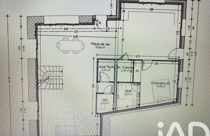 Vente Maison d'architecte 5 pièces — photo 5