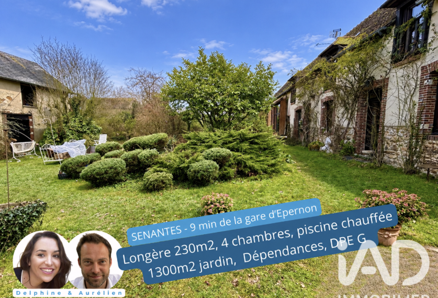 Vente Maison/villa 8 pièces — photo 1