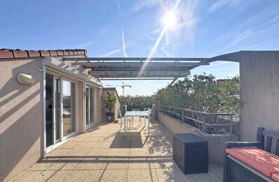 VENTE - DUPLEX - FREJUS PLAGE - DERNIER ETAGE - VUE MER — photo du bien