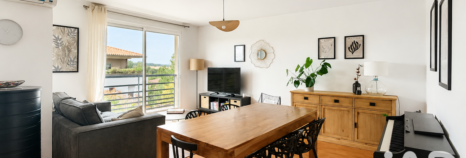 Appartement 3 Pièces 60 m² à vendre à Quint-Fonsegrives (31130)