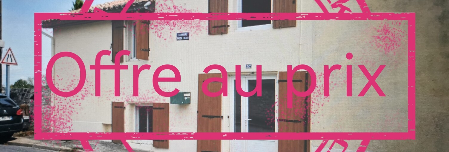 Maison 4 Pièces 84 m² à vendre à La Rochefoucauld-en-Angoumois (16110)