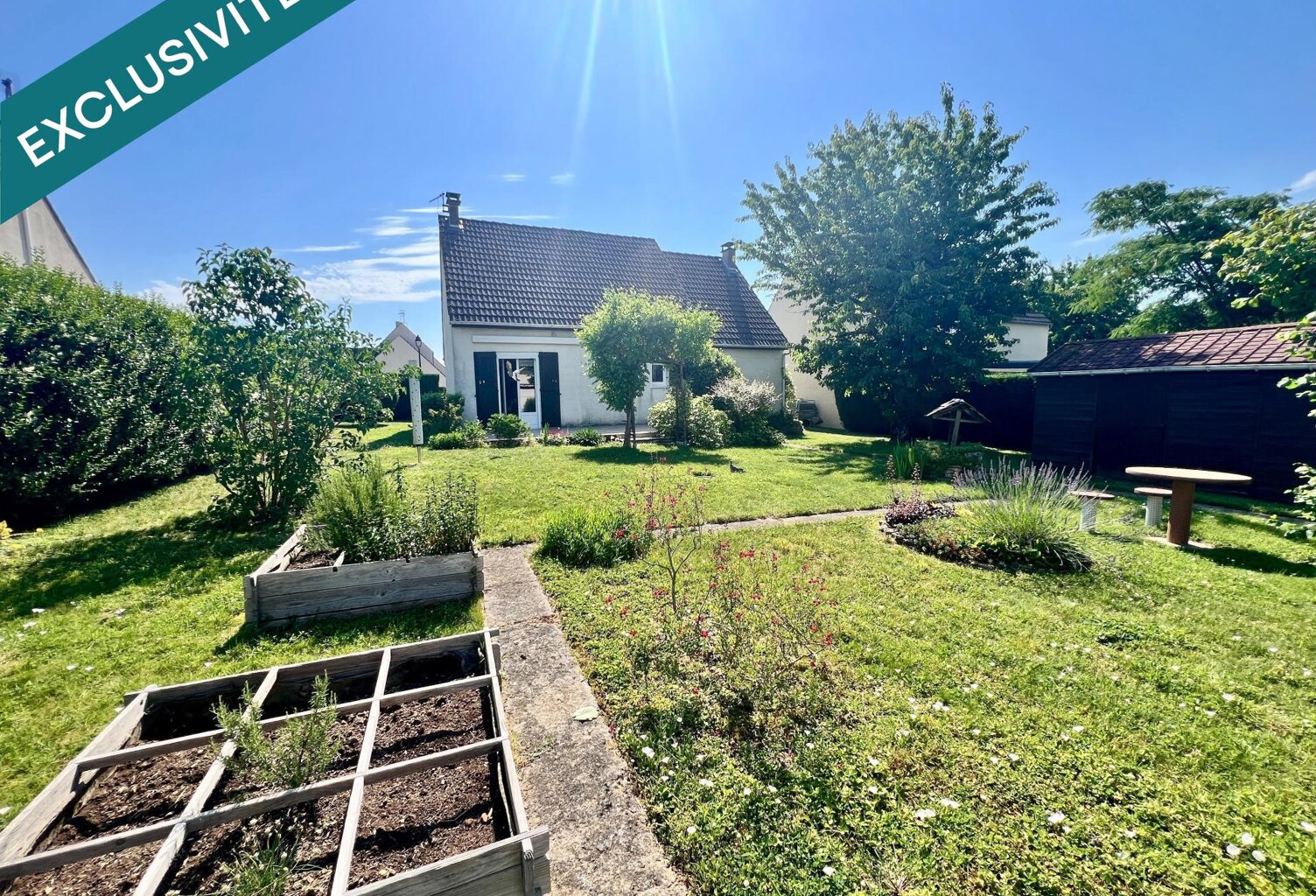 Maison de 92 m² habitable sur un jardin clos de plus de 600 m² — photo 1