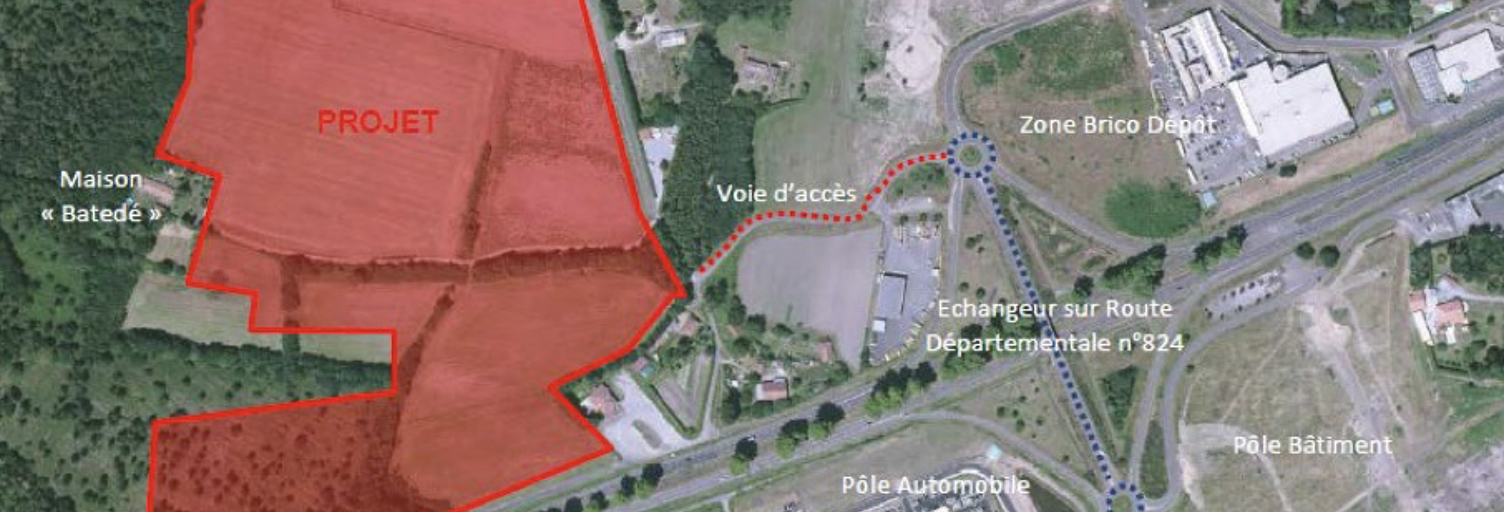 Terrain  900 m² à vendre à Mées (40990)